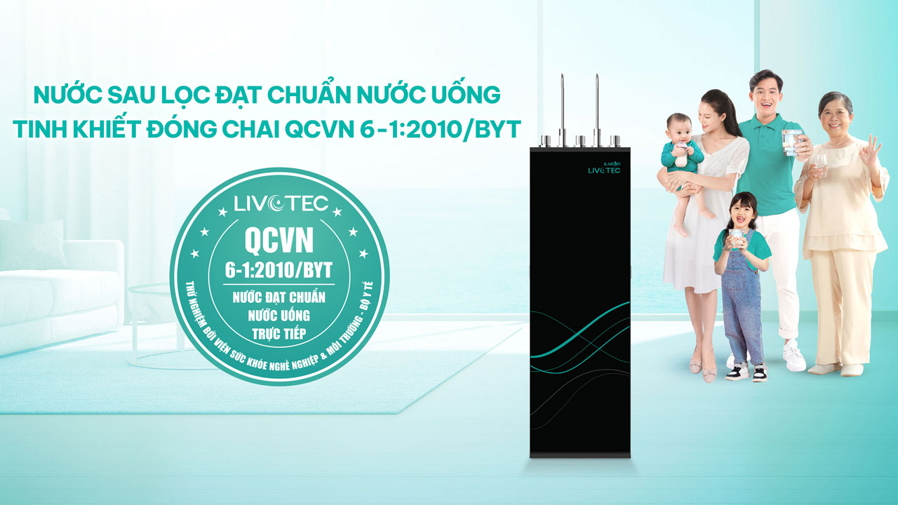 đặt chuẩn nước uốn đóng chai