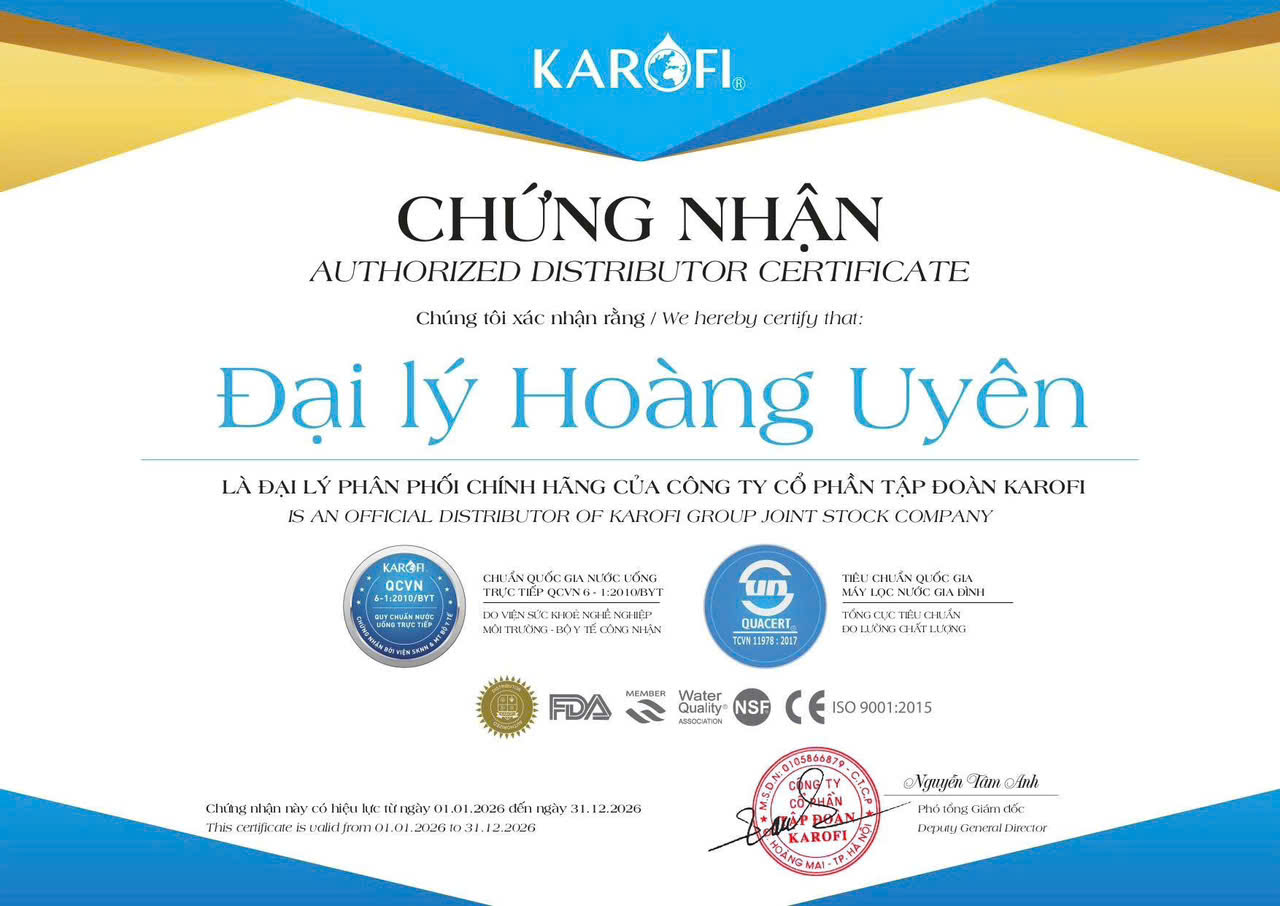 chứng nhận hoàng uyên 2026